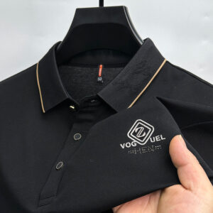 Men's fashionable Embroidred casual polo T shirt
