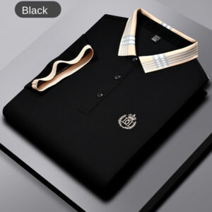 Classic Fit Polo with Elegant Embroidery