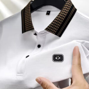 High-Quality Embroidered Men’s Imported Polo Tee