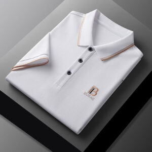 Short Sleeve Fashion Embroidered POLO T-shirt For men's